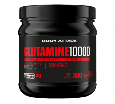 Body Attack - Glutamine 10000 - 300 Kapseln