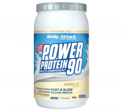 Body Attack - Power Protein 90 - 1000g Body Attack - Power Protein 90 - 1000g