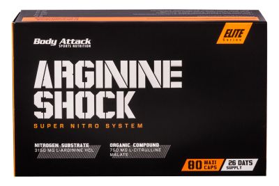 Body Attack - Arginine Shock - 80 Kapseln