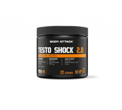Body Attack - Testo Shock 2.0 - 90 Kapseln Body Attack - Testo Shock 2.0 - 90 Kapseln