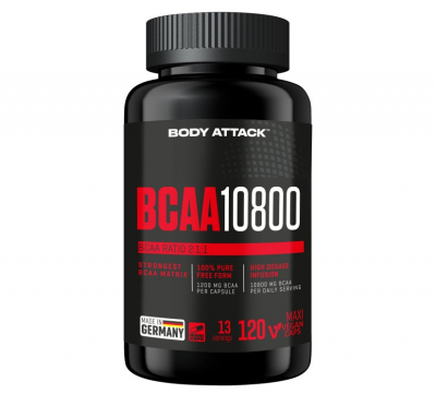 Body Attack - BCAA 10800 - 120 Kapseln Body Attack - BCAA 10800 - 120 Kapseln