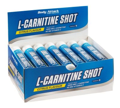Body Attack - L-Carnitine Shot 20 x 25ml Ampullen