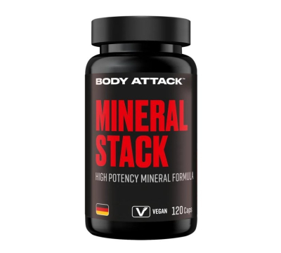 Body Attack - Mineral Stack - 120 Kapseln Body Attack - Mineral Stack - 120 Kapseln