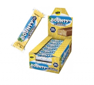 Bounty Protein Flapjack Bar Riegel - Karton 18 x 60g