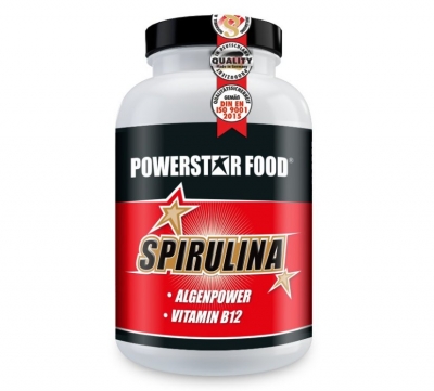 Powerstar Food - Spirulina Alge - 300 Tabletten
