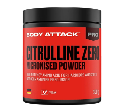 Body Attack - Citrulline Zero - 300g Dose Body Attack - Citrulline Zero - 300g Dose