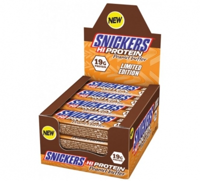 Snickers Protein Bar Riegel Peanut Butter - Karton 12 x 57g