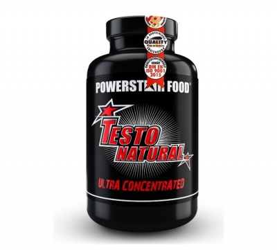 Powerstar Food - Testo Natural - 120 Tabletten