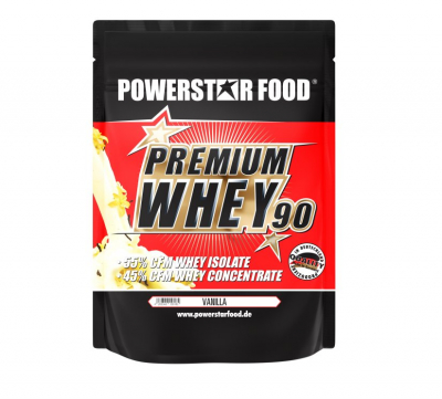 Powerstar Food - Premium Whey Protein 90 - 850g Beutel