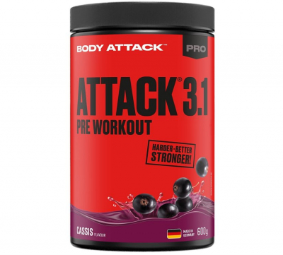 Body Attack - PRE ATTACK 3.1 - 600g