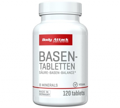 Body Attack - Basentabletten - 120 Tabletten