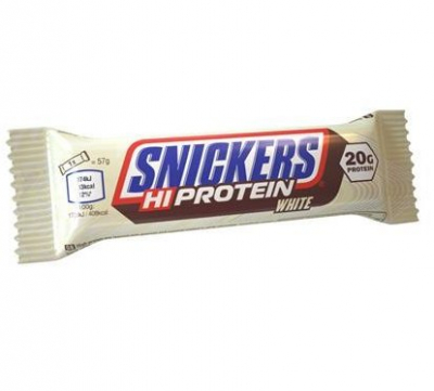 Snickers White Hi Protein Bar - 57g Riegel