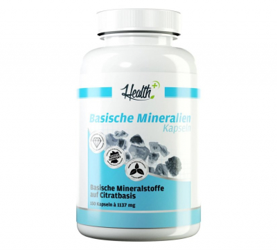 Health+ - Basische Mineralien - 150 Kapseln