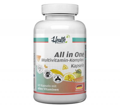 Health+ - All in One Multivitamin Komplex - 60 Kapseln Health+ - All in One Multivitamin Komplex - 60 Kapseln