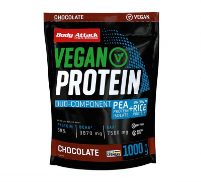 Body Attack - Vegan Protein - 1000g