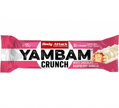 Body Attack  - YamBam Crunch - 55g Riegel
