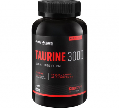 Body Attack - Taurine 3000 Caps - 90 Kapseln Body Attack - Taurine 3000 Caps - 90 Kapseln
