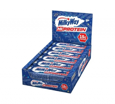 Milky Way Hi-Protein Bar Riegel - Karton 12 x 50g Milky Way Hi-Protein Bar Riegel - Karton 12 x 50g