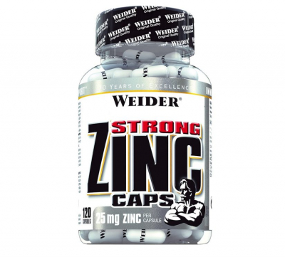 Weider - Strong Zinc Caps -  120 Kapseln
