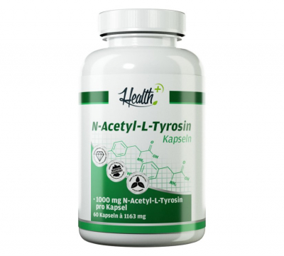 Health+ - N-Acetyl-L-Tyrosin - 60 Kapseln Health+ - N-Acetyl-L-Tyrosin - 60 Kapseln