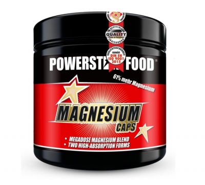 Powerstar Food - Magnesium Caps - 300 Stück Powerstar Food - Magnesium Caps - 300 Stück