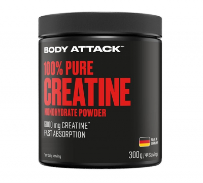 Body Attack - 100% Pure Creatine Pulver 300g