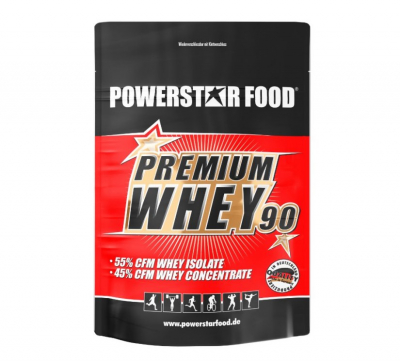 Powerstar Food - Premium Whey Protein 90 - 4000g Beutel