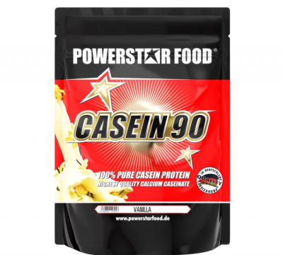Powerstar Food - Casein 90 Protein - 1000g Beutel