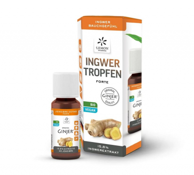 Lemon Pharma - Ginjer® - Ingwer Tropfen Forte - 20ml