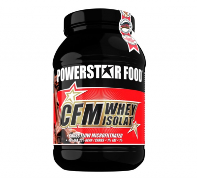 Powerstar Food - CFM Whey Protein Isolat - 1000g Dose Powerstar Food - CFM Whey Protein Isolat - 1000g Dose