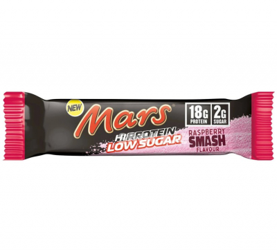 Mars - Low Sugar High Protein Bar Raspberry Smash - Riegel 55g Mars - Low Sugar High Protein Bar Raspberry Smash - Riegel 55g