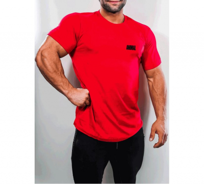 Universal Nutrition - Animal Brand Logo Tee - T-Shirt rot Universal Nutrition - Animal Brand Logo Tee - T-Shirt rot