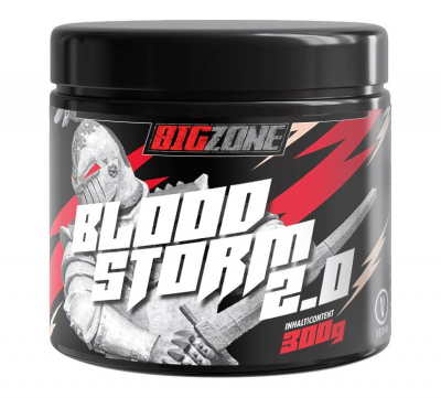 Big Zone - Blood Storm 2.0 - 300g Dose - MHD 05/2025 Big Zone - Blood Storm 2.0 - 300g Dose - MHD 05/2025