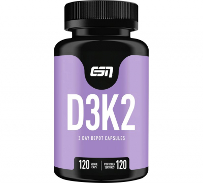 ESN - Vitamin D3+K2 - 120 Kapseln ESN - Vitamin D3+K2 - 120 Kapseln