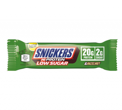 Snickers - Low Sugar HAZELNUT High Protein Bar - Riegel 57g Snickers - Low Sugar HAZELNUT High Protein Bar - Riegel 57g