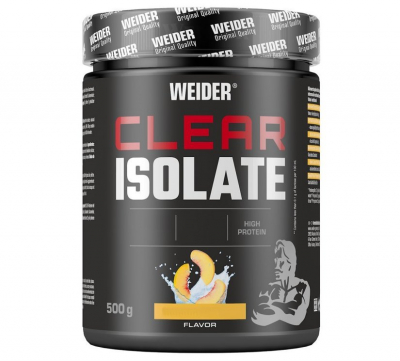 Weider - Clear isolate - 500g Dose Weider - Clear isolate - 500g Dose