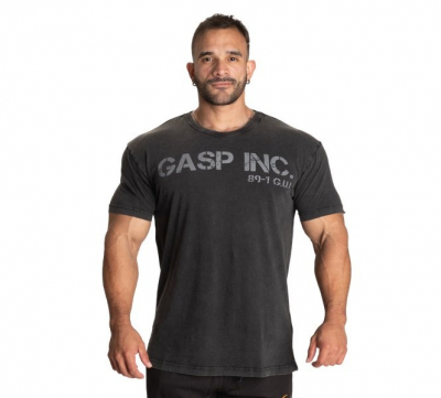 GASP - G.U.I Standard Tee - Washed Black GASP - G.U.I Standard Tee - Washed Black