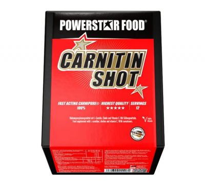 Powerstar Food - Carnitin Shot - 12 x 60ml