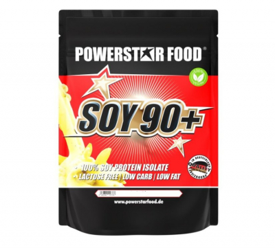 Powerstar Food - SOY 90+ Soja Protein Isolat - 1000g Beutel