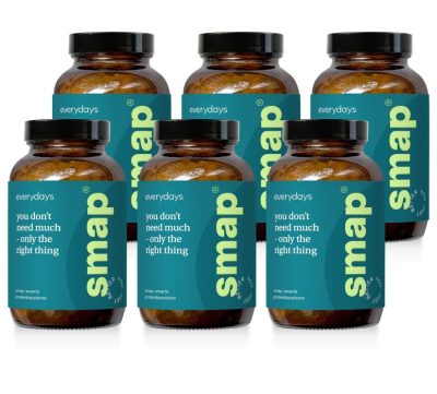 Everydays - SMAP - Smarte Proteinbausteine - 6er Bundle - 6 x 180 Presslinge Everydays - SMAP - Smarte Proteinbausteine - 6er Bundle - 6 x 180 Presslinge
