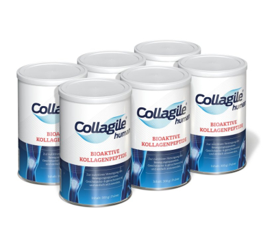 Collagile - 6er-Pack - Collagile Human - 6 x 300g Dose