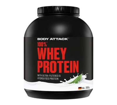 Body Attack - 100% Whey Protein - 2000g