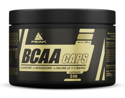 Peak - BCAA Caps 240 Stck Peak - BCAA Caps 240 Stck