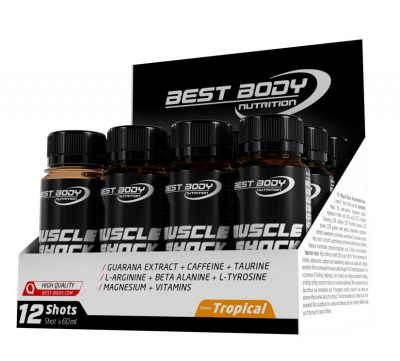 Best Body Nutrition - Muscle Shock - 12 Shots Best Body Nutrition - Muscle Shock - 12 Shots