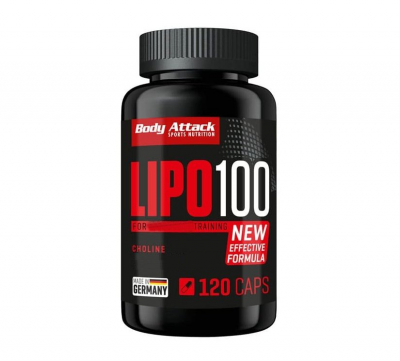 Body Attack - LIPO 100® - 120 Kapseln