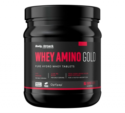 Body Attack - Whey Amino Gold - 325 Tabletten