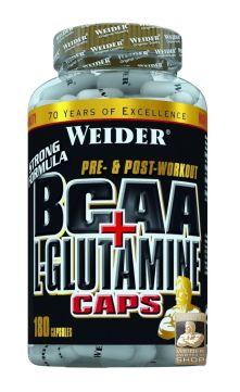 Weider - Bcaa + Glutamine Caps - 180 Kapseln