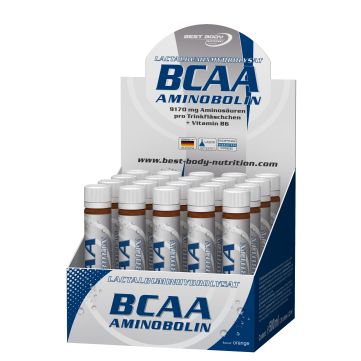 Best Body Nutrition - BCAAs Aminobolin 20 Ampullen Best Body Nutrition - BCAAs Aminobolin 20 Ampullen