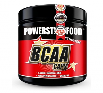 Powerstar Food - BCAA Caps - 300 Stück