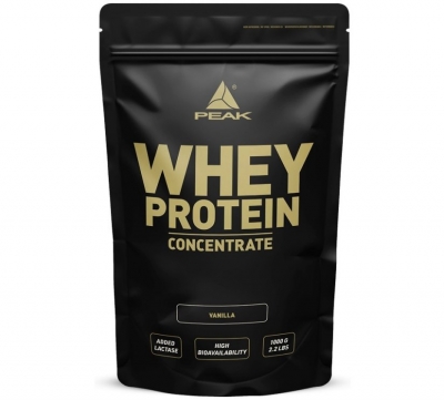 Peak - Whey Protein Concentrate - 900g Beutel Peak - Whey Protein Concentrate - 900g Beutel